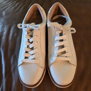 White Leather Sneakers